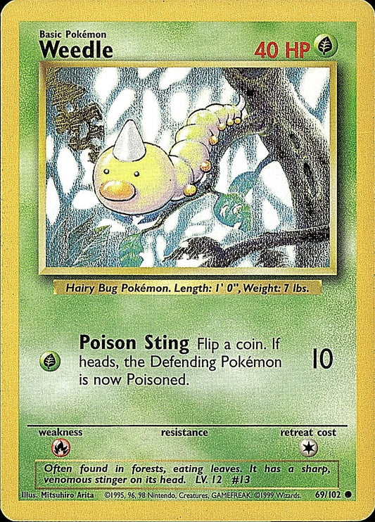 Base Set #069/102 Weedle