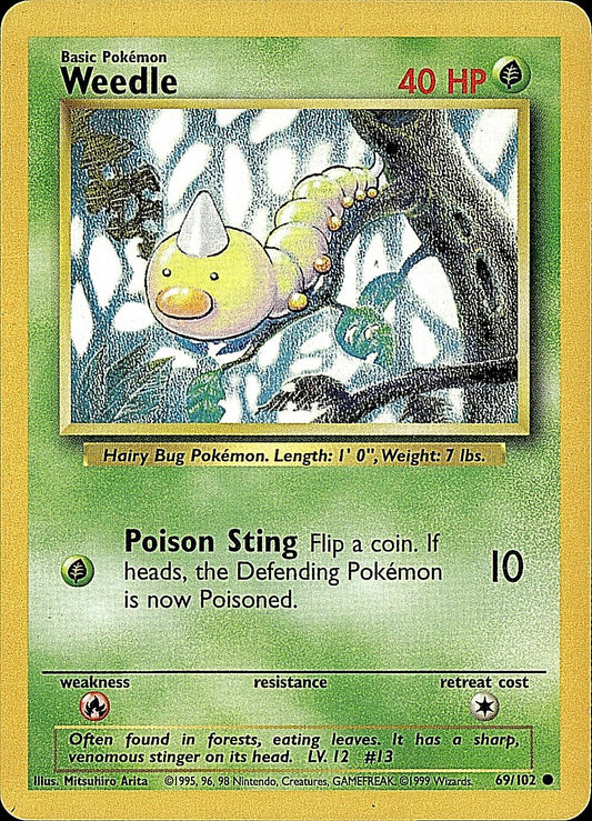 Base Set #069/102 Weedle