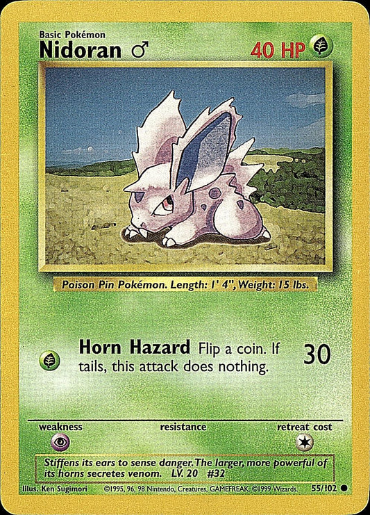 Base Set #055/102 Nidoran M