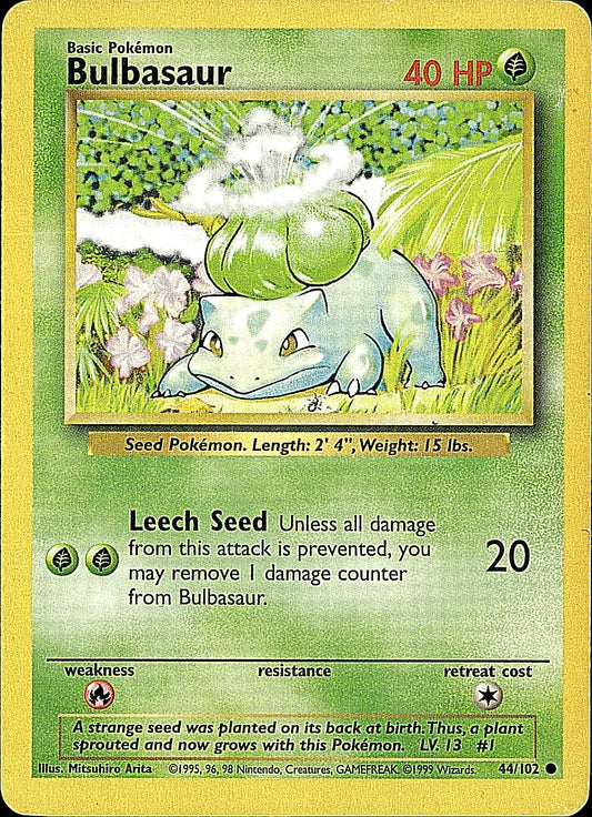 Base Set #044/102 Bulbasaur
