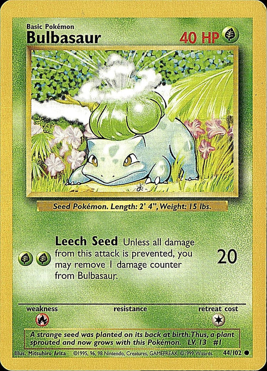 Base Set #044/102 Bulbasaur