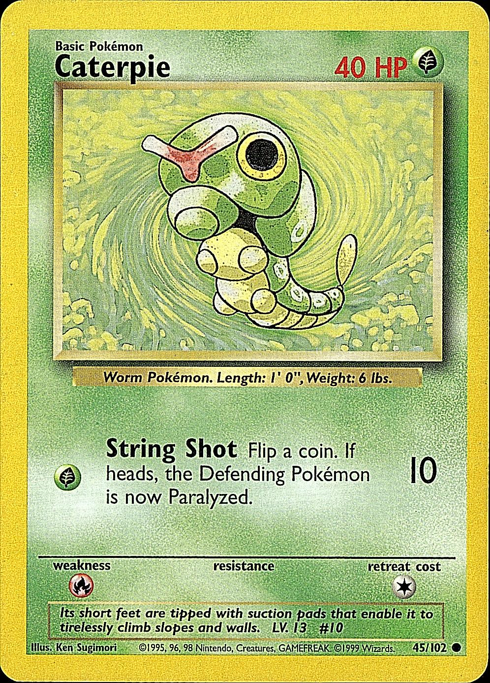 Base Set #045/102 Caterpie