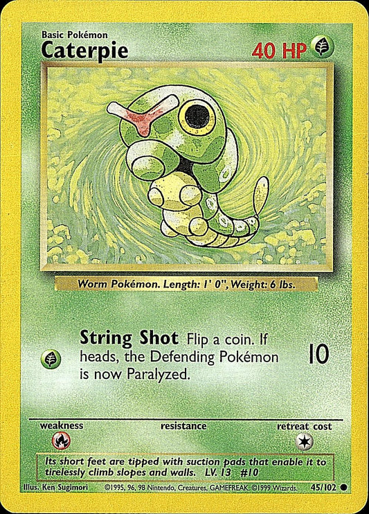 Base Set #045/102 Caterpie
