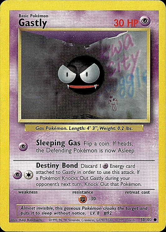 Base Set #050/102 Gastly