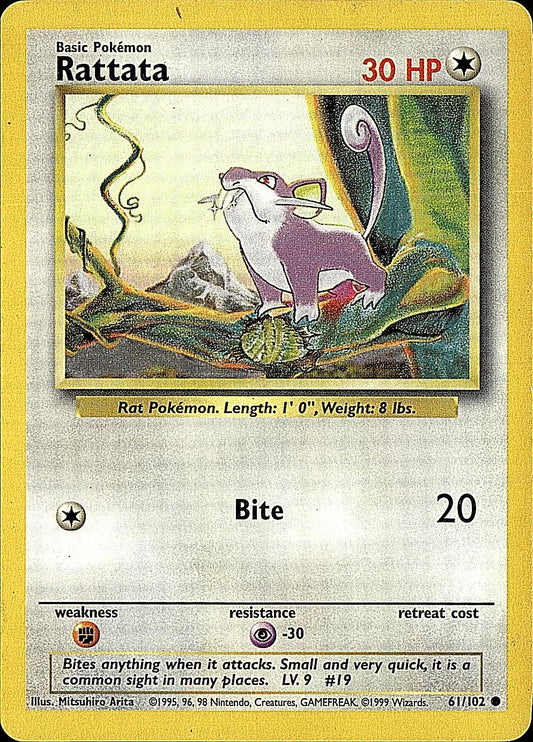 Base Set #061/102 Rattata