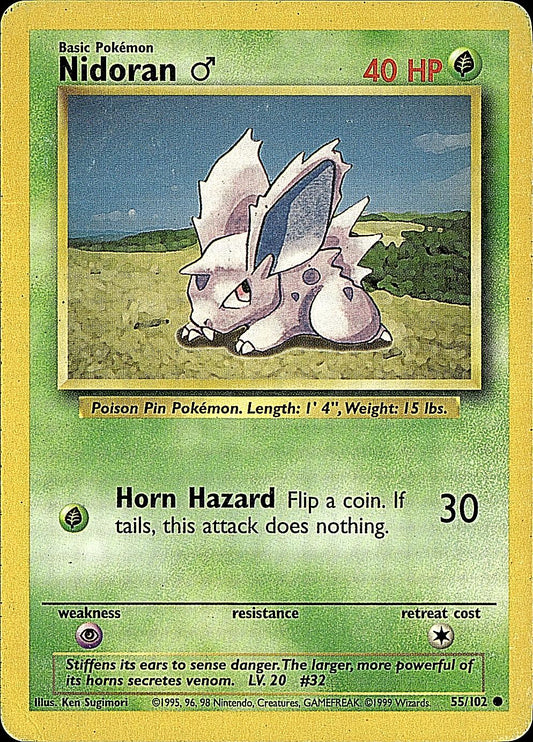 Base Set #055/102 Nidoran M