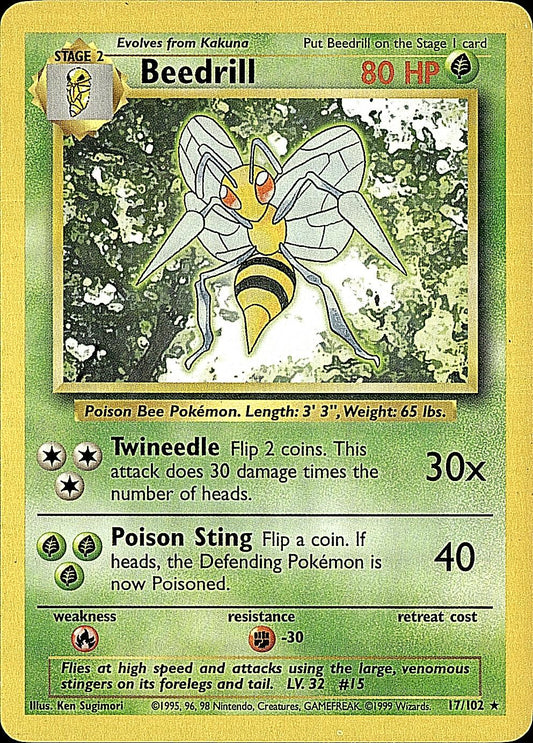 Base Set #017/102 Beedrill