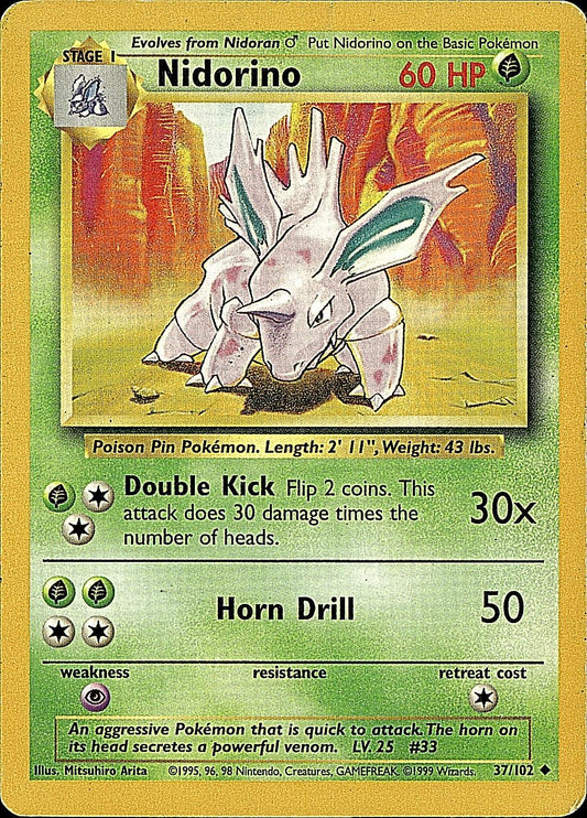 Base Set #037/102 Nidorino