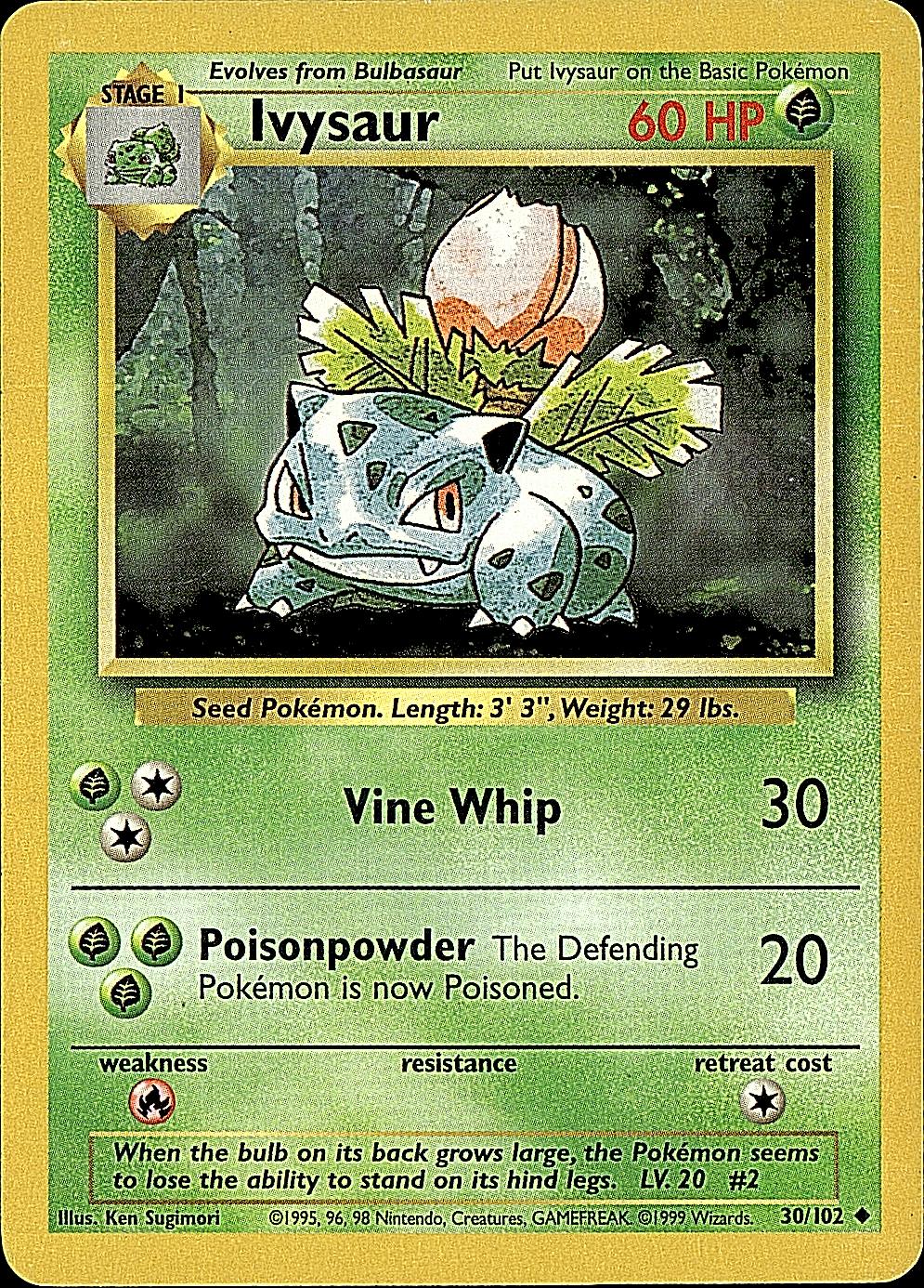 Base Set #030/102 Ivysaur