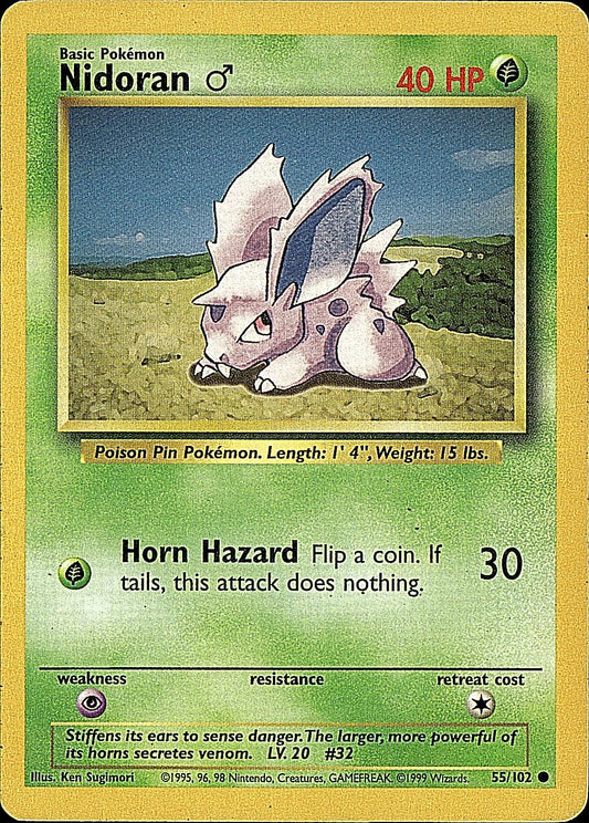 Base Set #055/102 Nidoran M