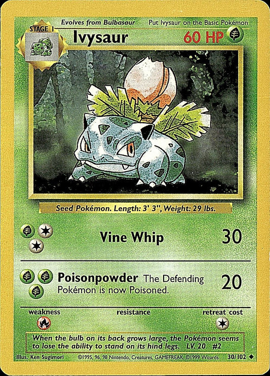 Base Set #030/102 Ivysaur