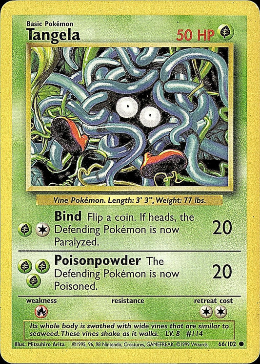 Base Set #066/102 Tangela