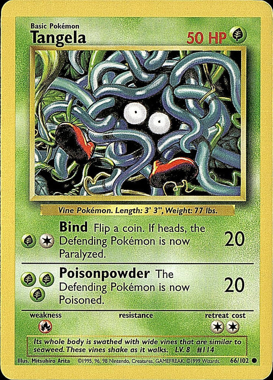 Base Set #066/102 Tangela