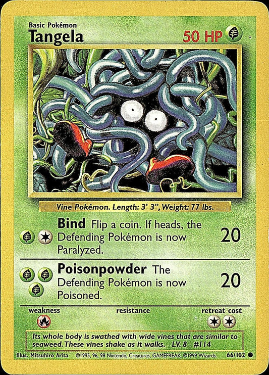 Base Set #066/102 Tangela