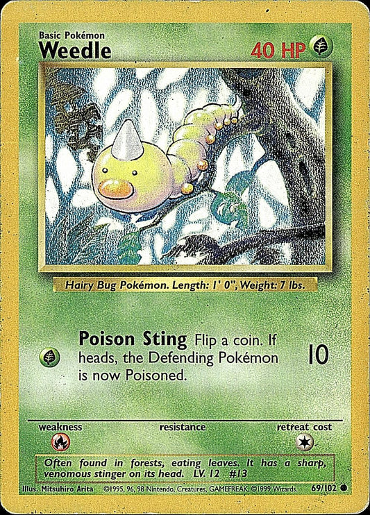 Base Set #069/102 Weedle