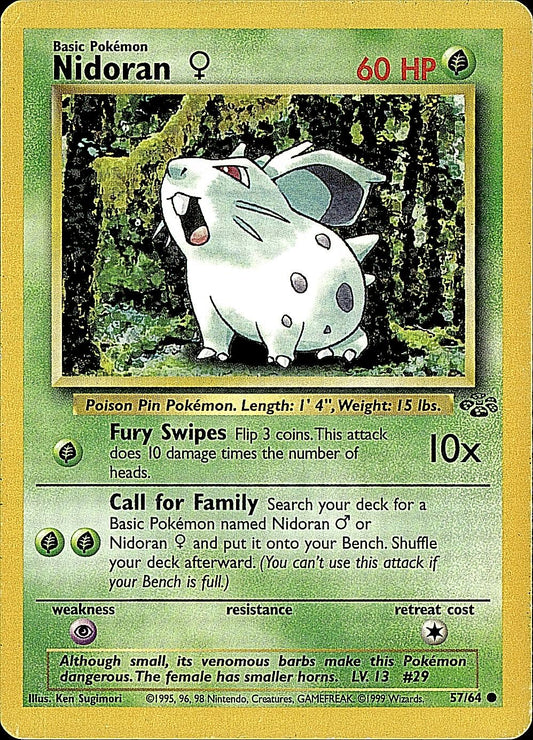 Jungle #57/64 Nidoran F