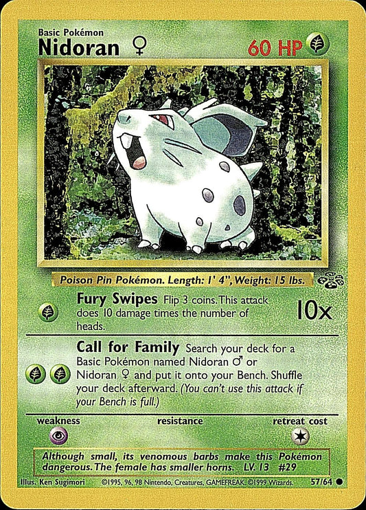 Jungle #57/64 Nidoran F