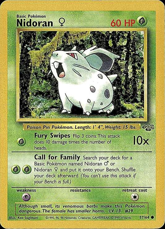 Jungle #57/64 Nidoran F