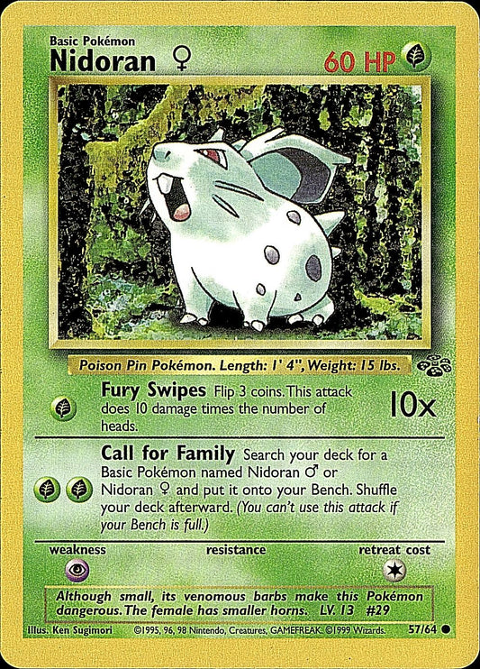 Jungle #57/64 Nidoran F