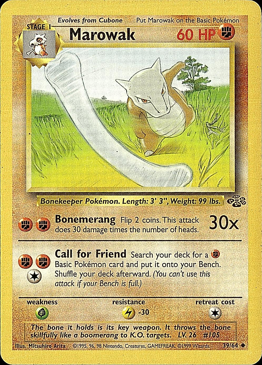 Jungle #39/64 Marowak
