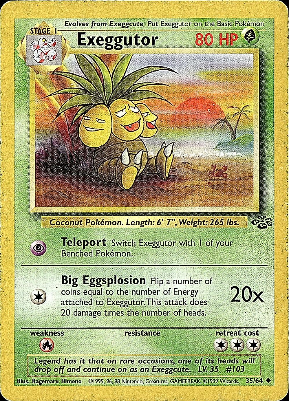 Jungle #35/64 Exeggutor