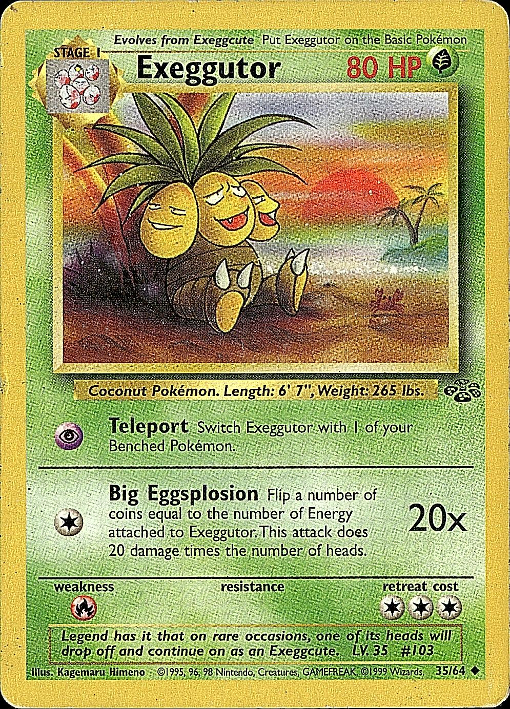 Jungle #35/64 Exeggutor