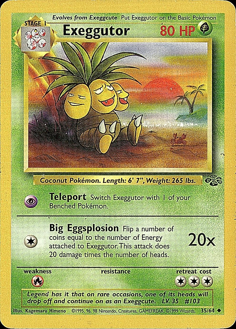 Jungle #35/64 Exeggutor