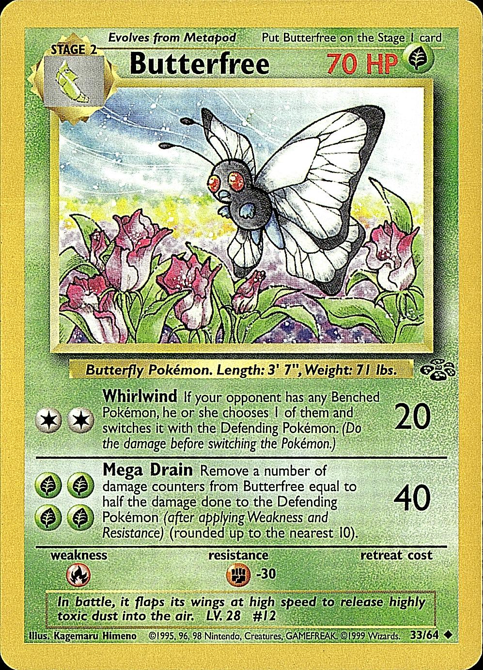 Jungle #33/64 Butterfree