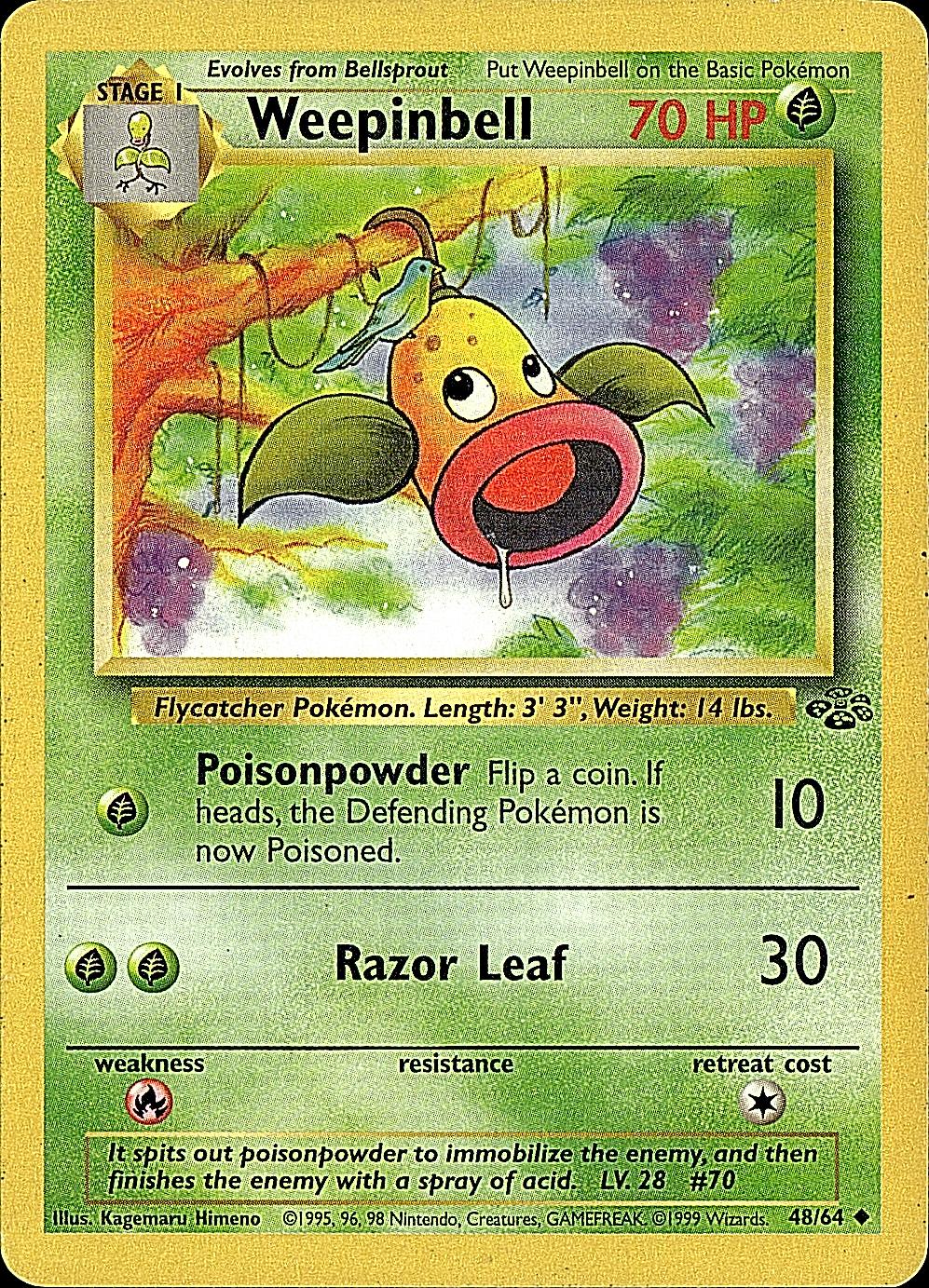 Jungle #48/64 Weepinbell