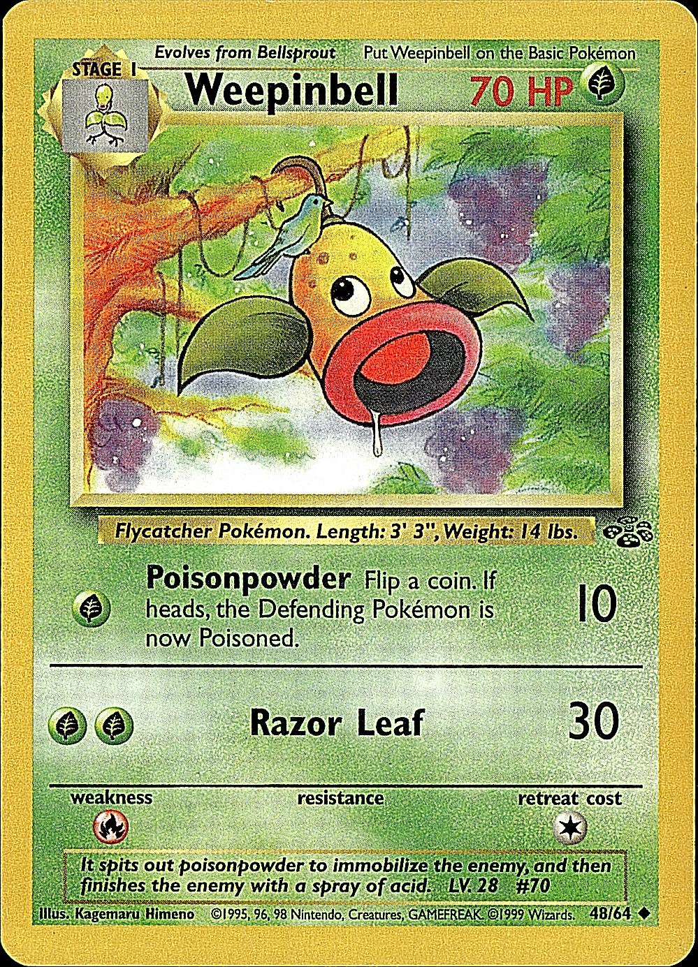 Jungle #48/64 Weepinbell