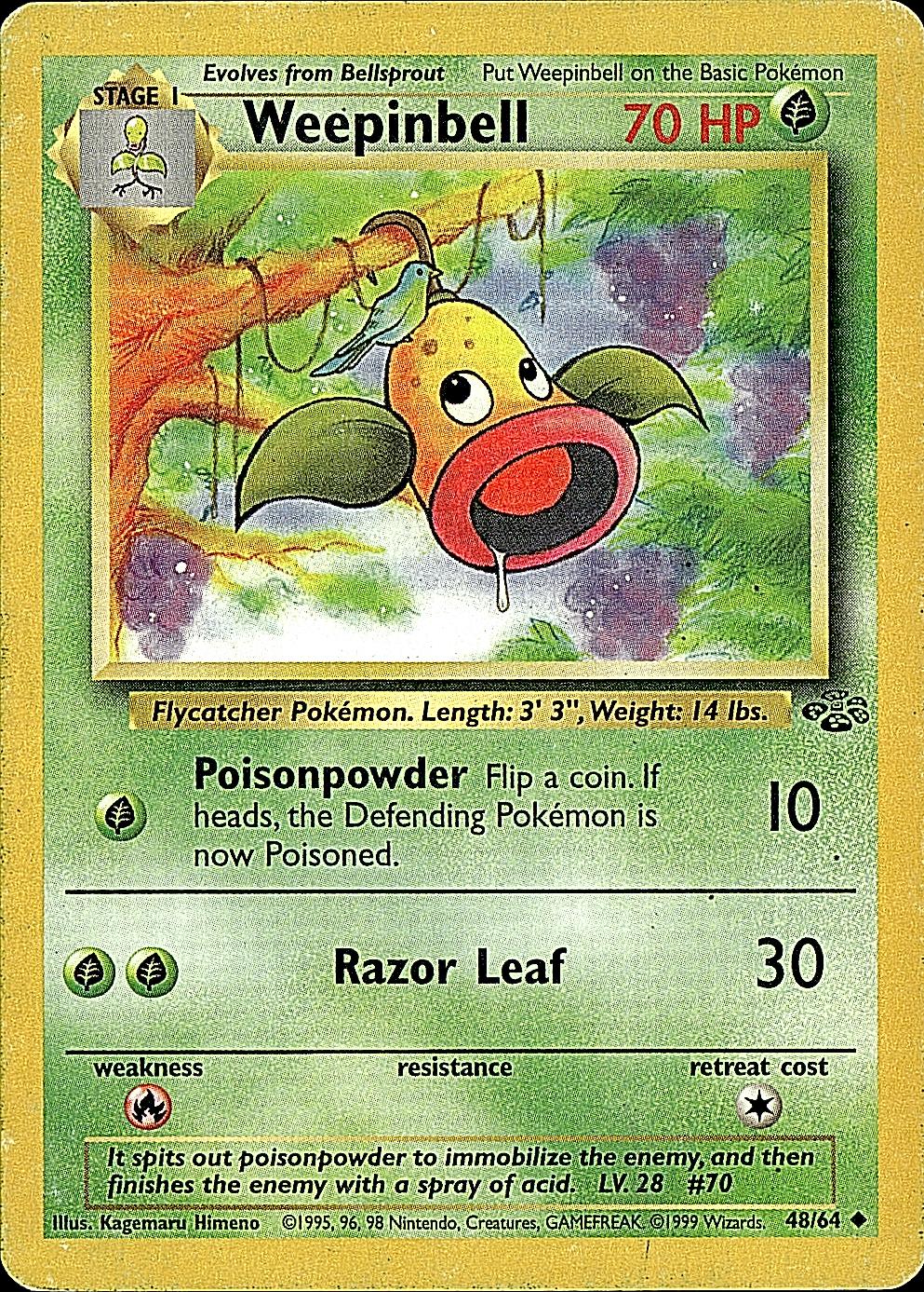 Jungle #48/64 Weepinbell