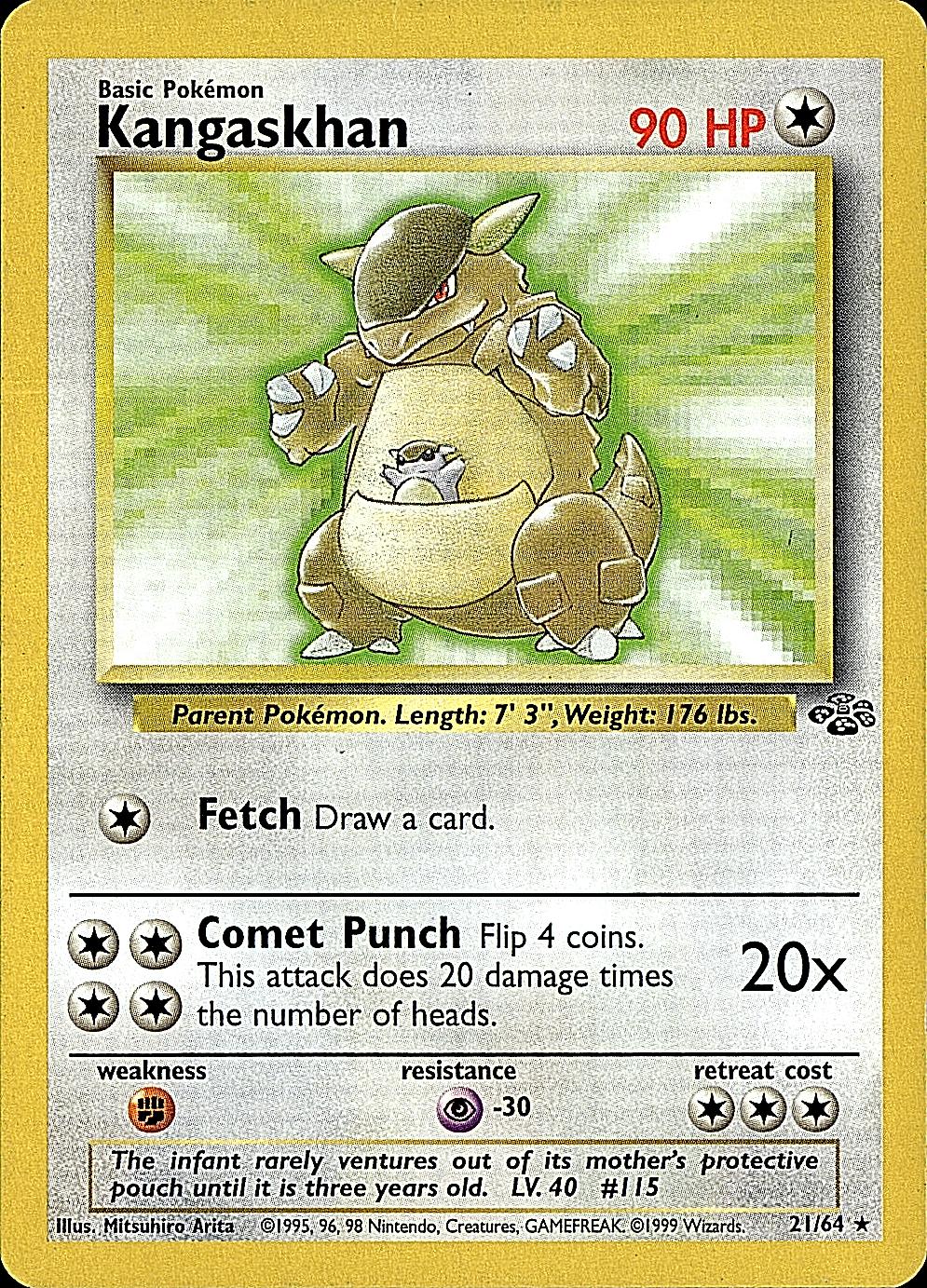 Jungle #21/64 Kangaskhan (21)