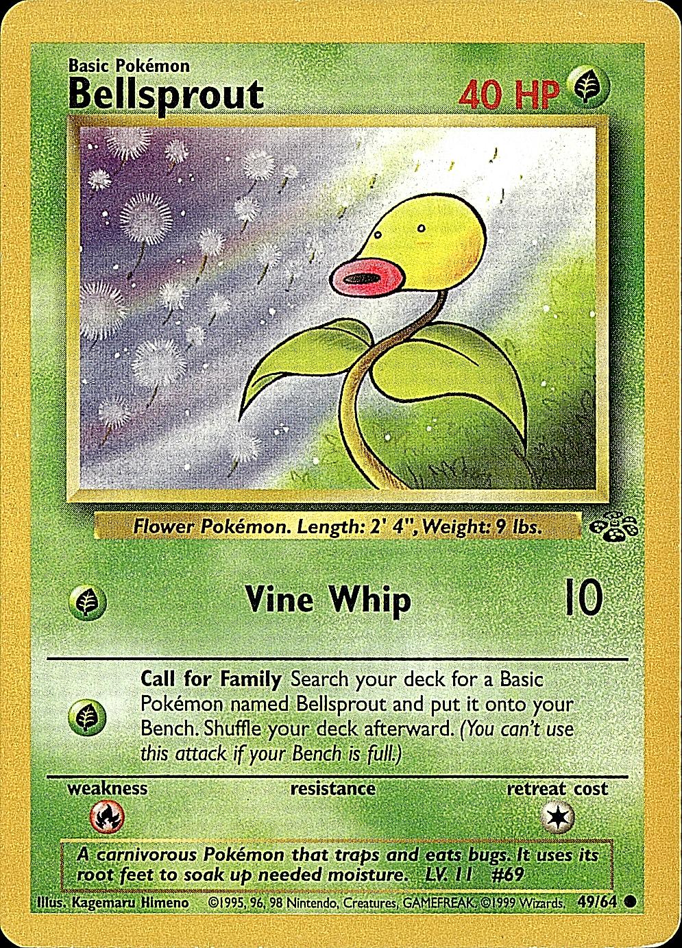 Jungle #49/64 Bellsprout