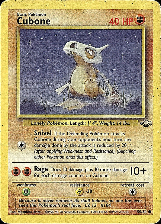 Jungle #50/64 Cubone