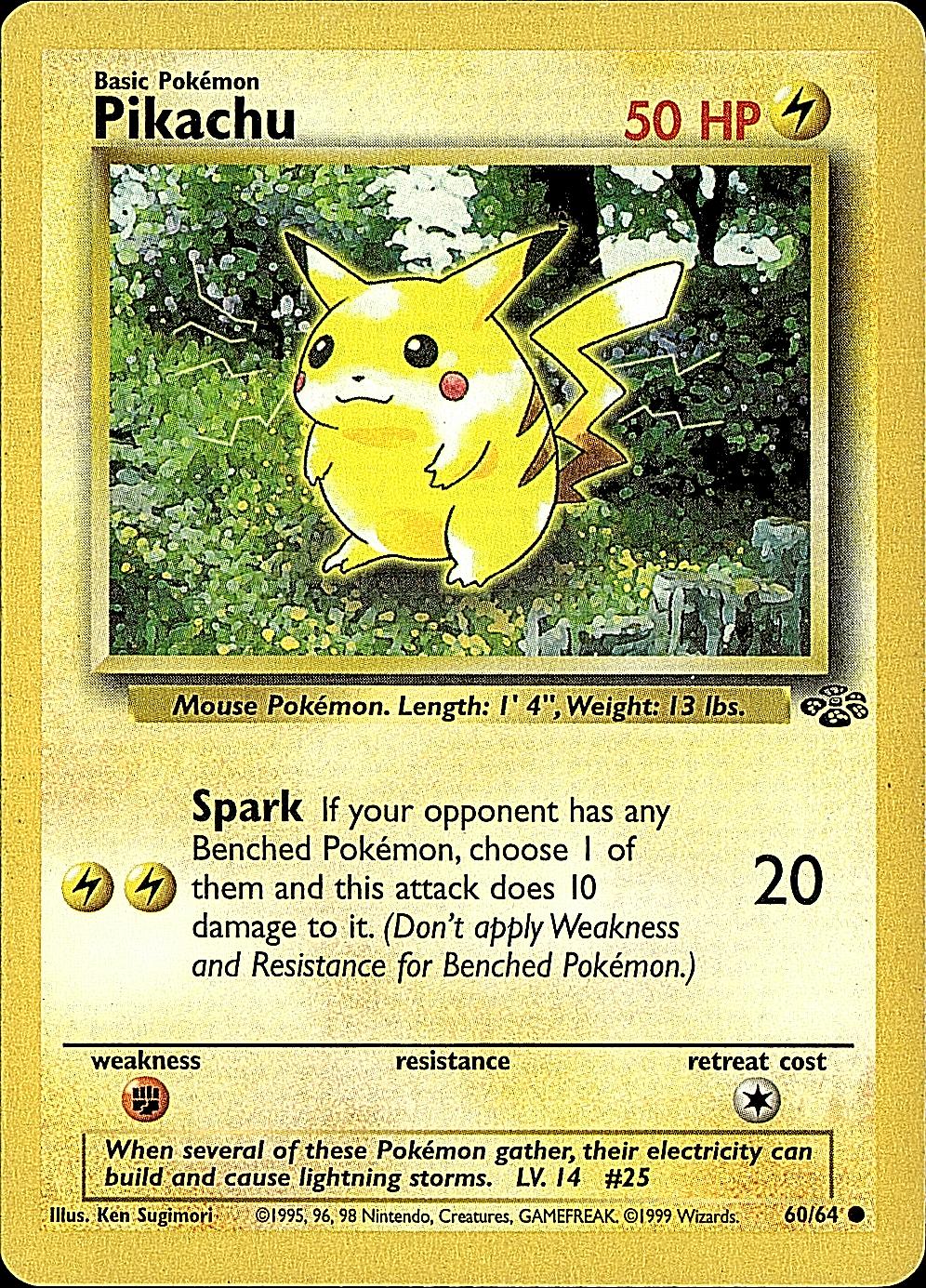 Jungle #60/64 Pikachu