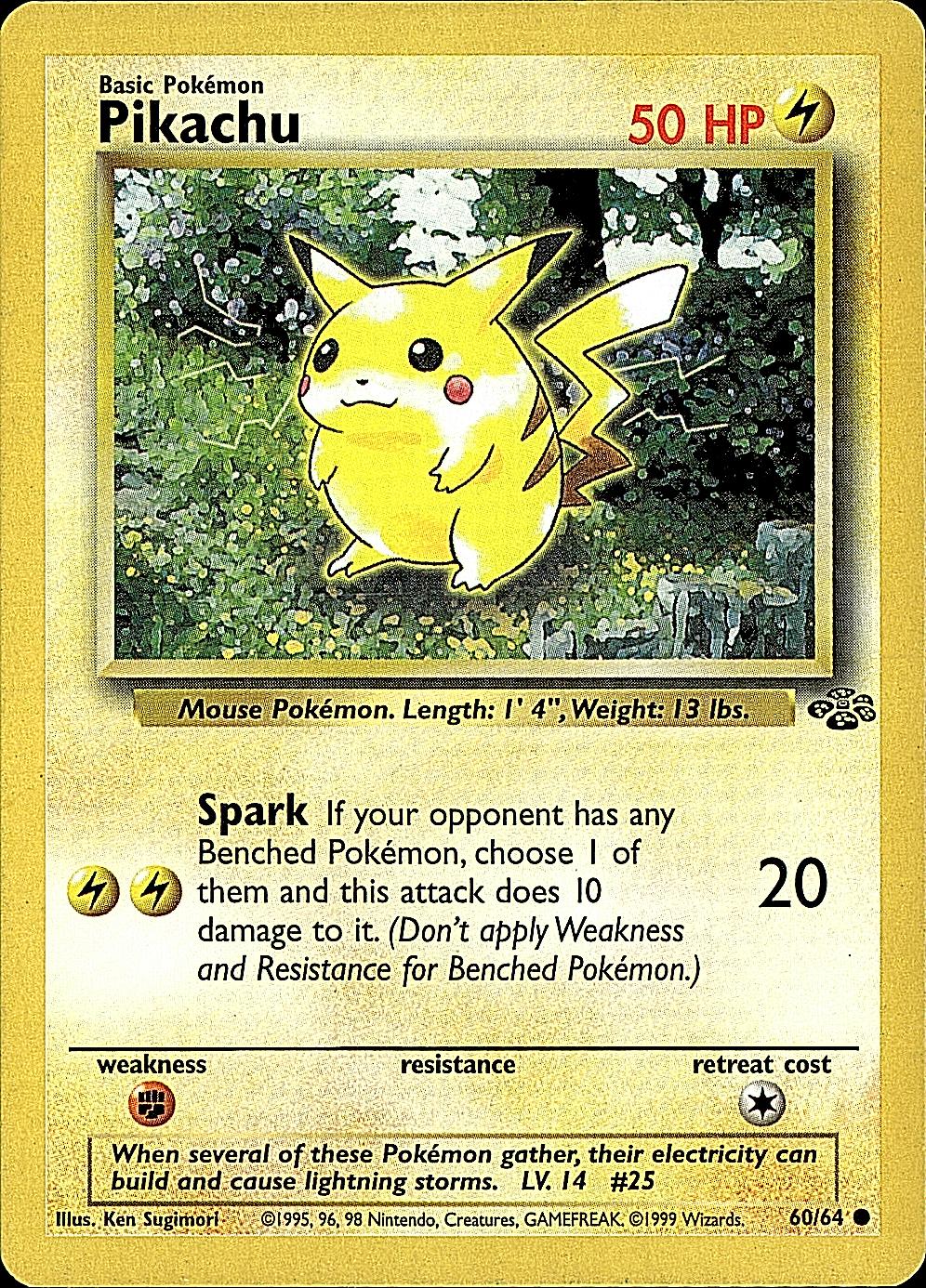 Jungle #60/64 Pikachu