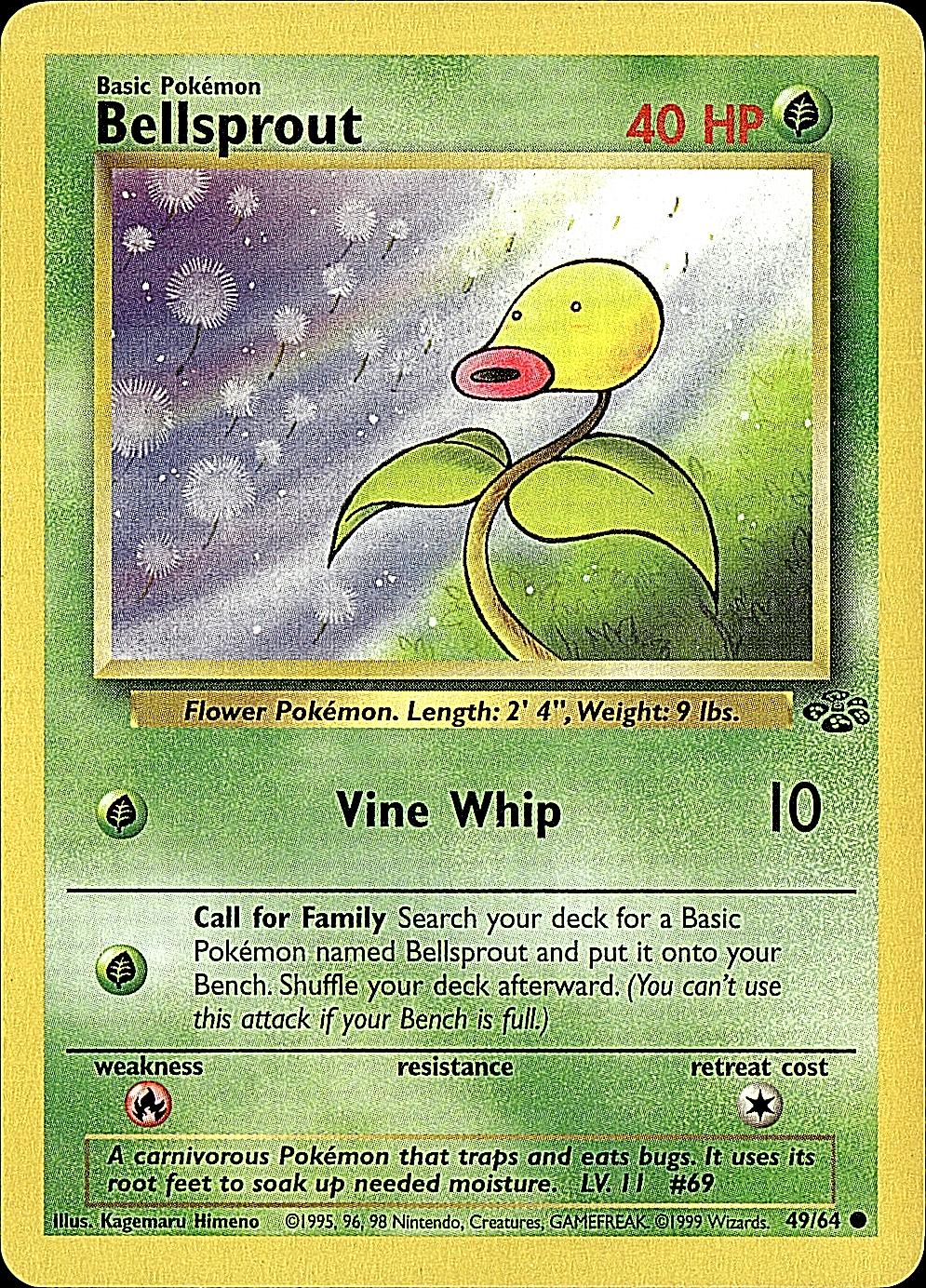 Jungle #49/64 Bellsprout