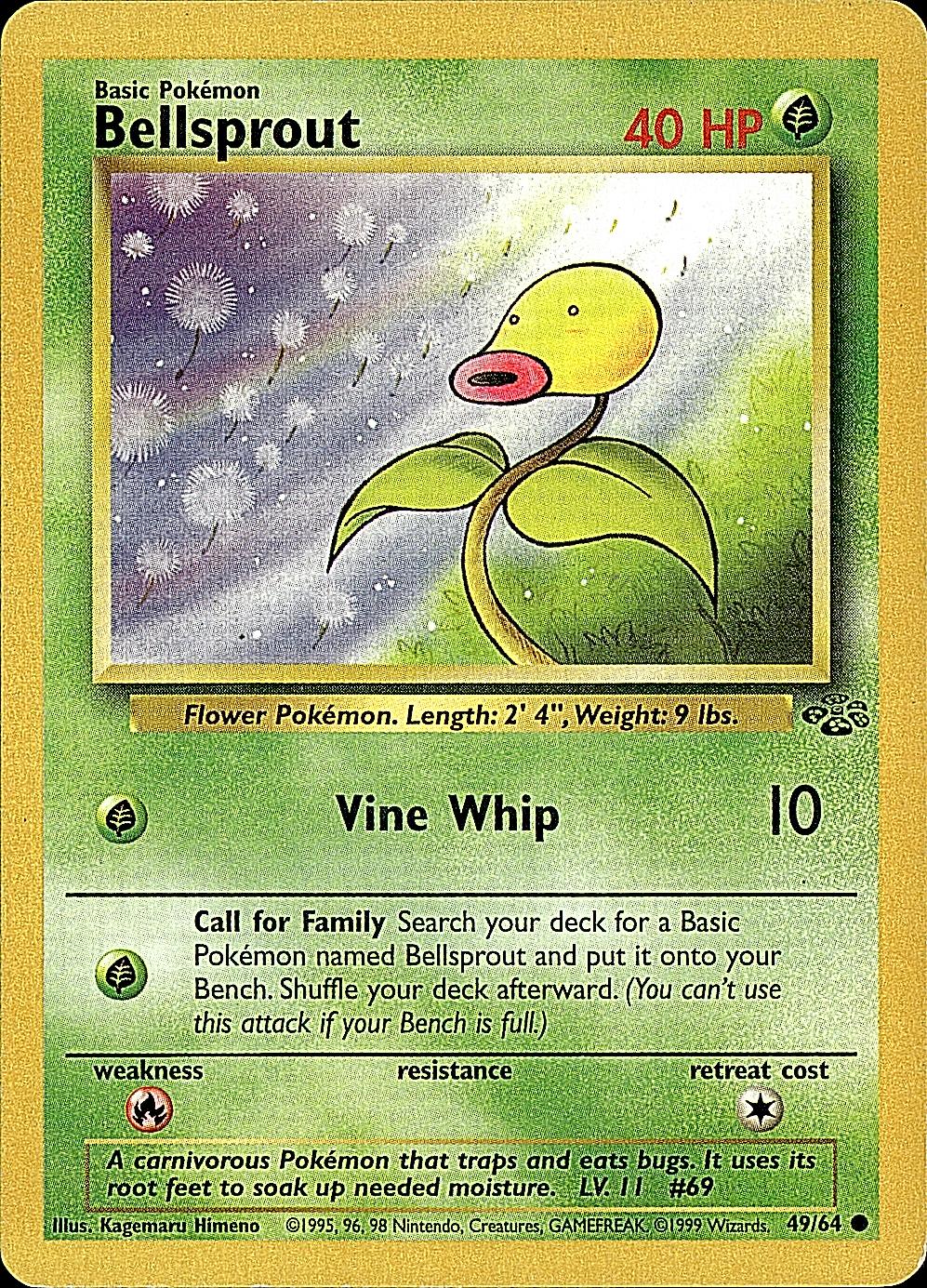 Jungle #49/64 Bellsprout