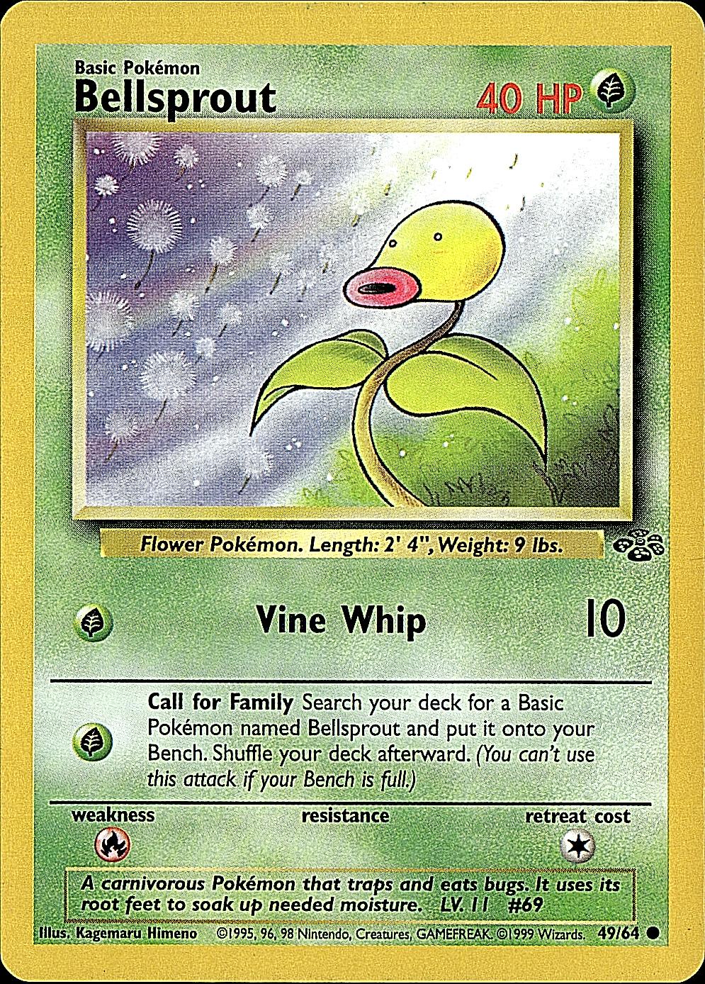 Jungle #49/64 Bellsprout