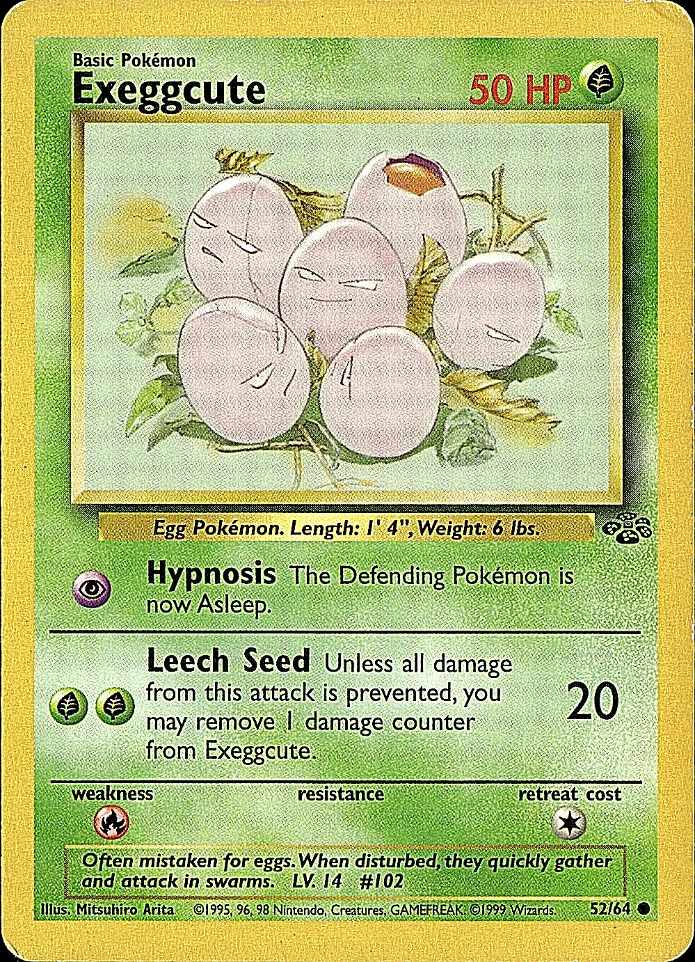 Jungle #52/64 Exeggcute