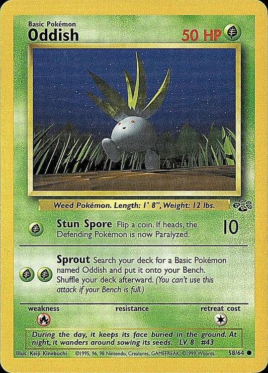 Jungle #58/64 Oddish