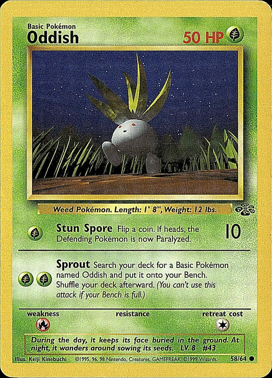 Jungle #58/64 Oddish