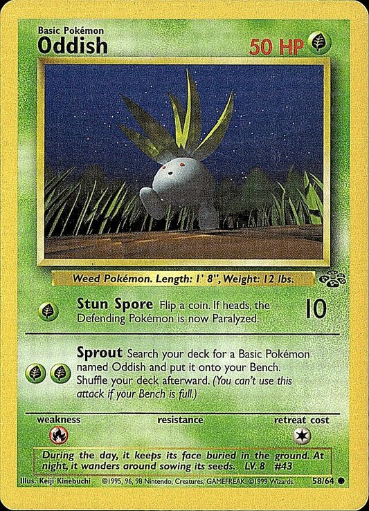 Jungle #58/64 Oddish