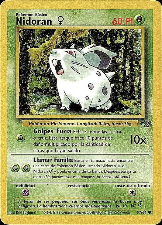 Jungle #57/64 Nidoran F