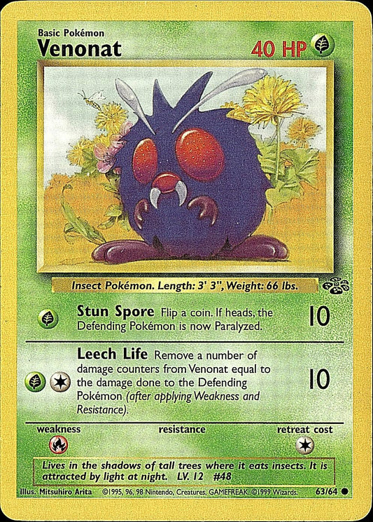 Jungle #63/64 Venonat
