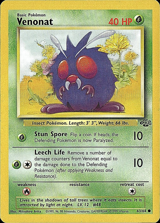 Jungle #63/64 Venonat