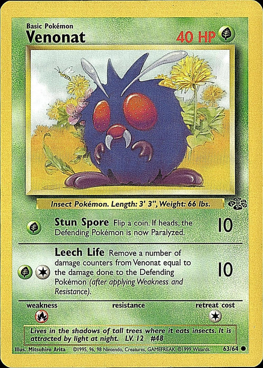 Jungle #63/64 Venonat