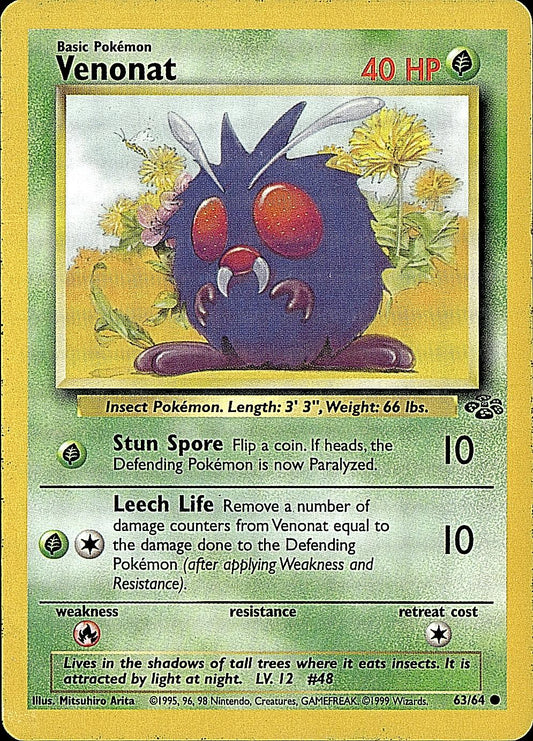 Jungle #63/64 Venonat