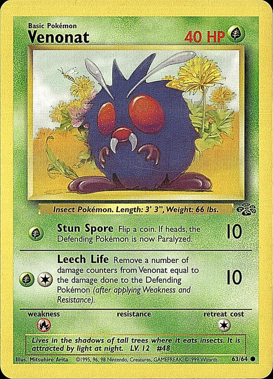 Jungle #63/64 Venonat