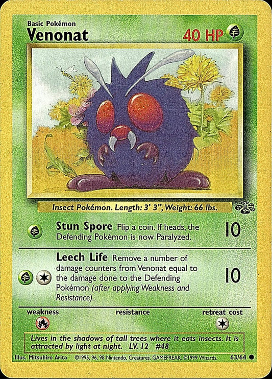 Jungle #63/64 Venonat